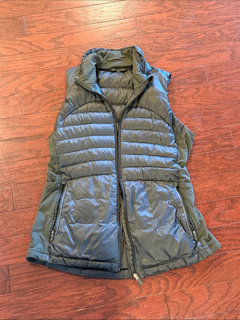 lululemon athletica Olive Green Quilted Puffer Vest